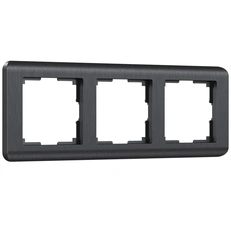 Изображение Рамка на 3 поста Stream (графит) W0032104